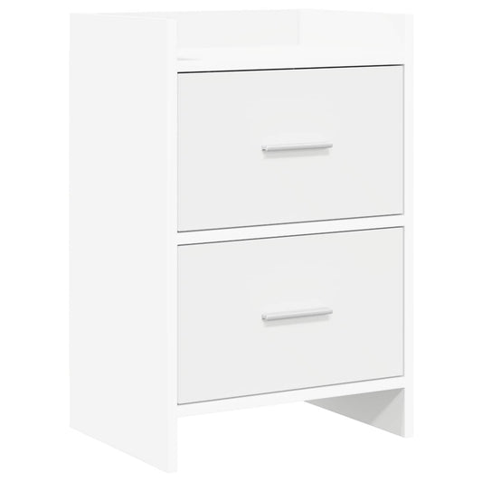 Bedside Tables White 40 x 30 x 60 cm Engineered Wood