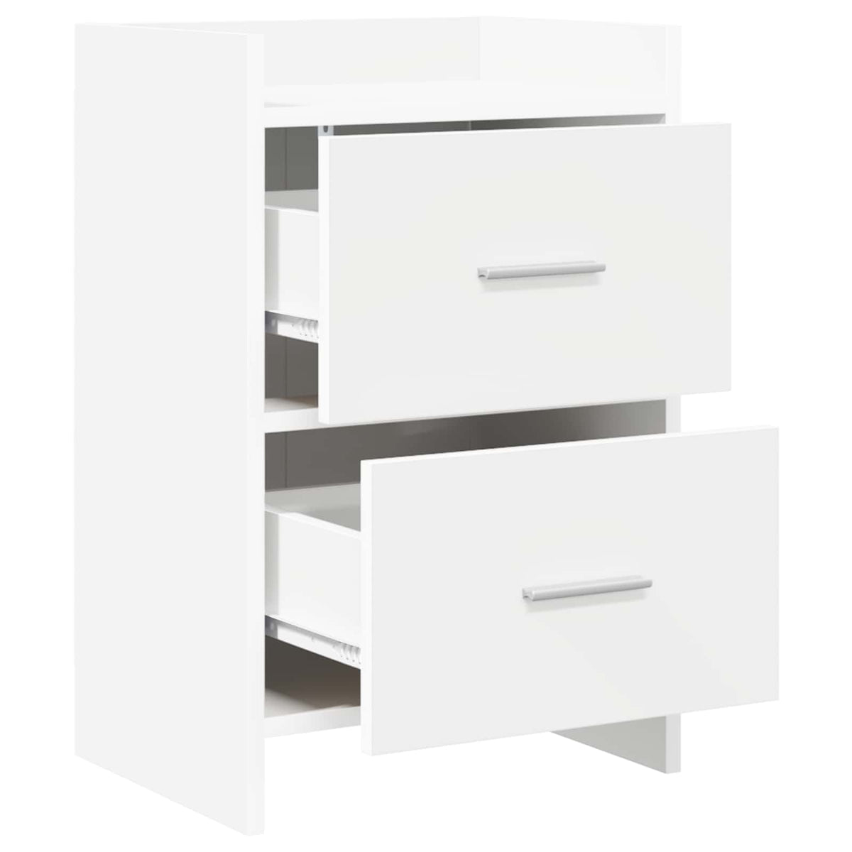 Bedside Tables 2 pcs White 40 x 30 x 60 cm Engineered Wood