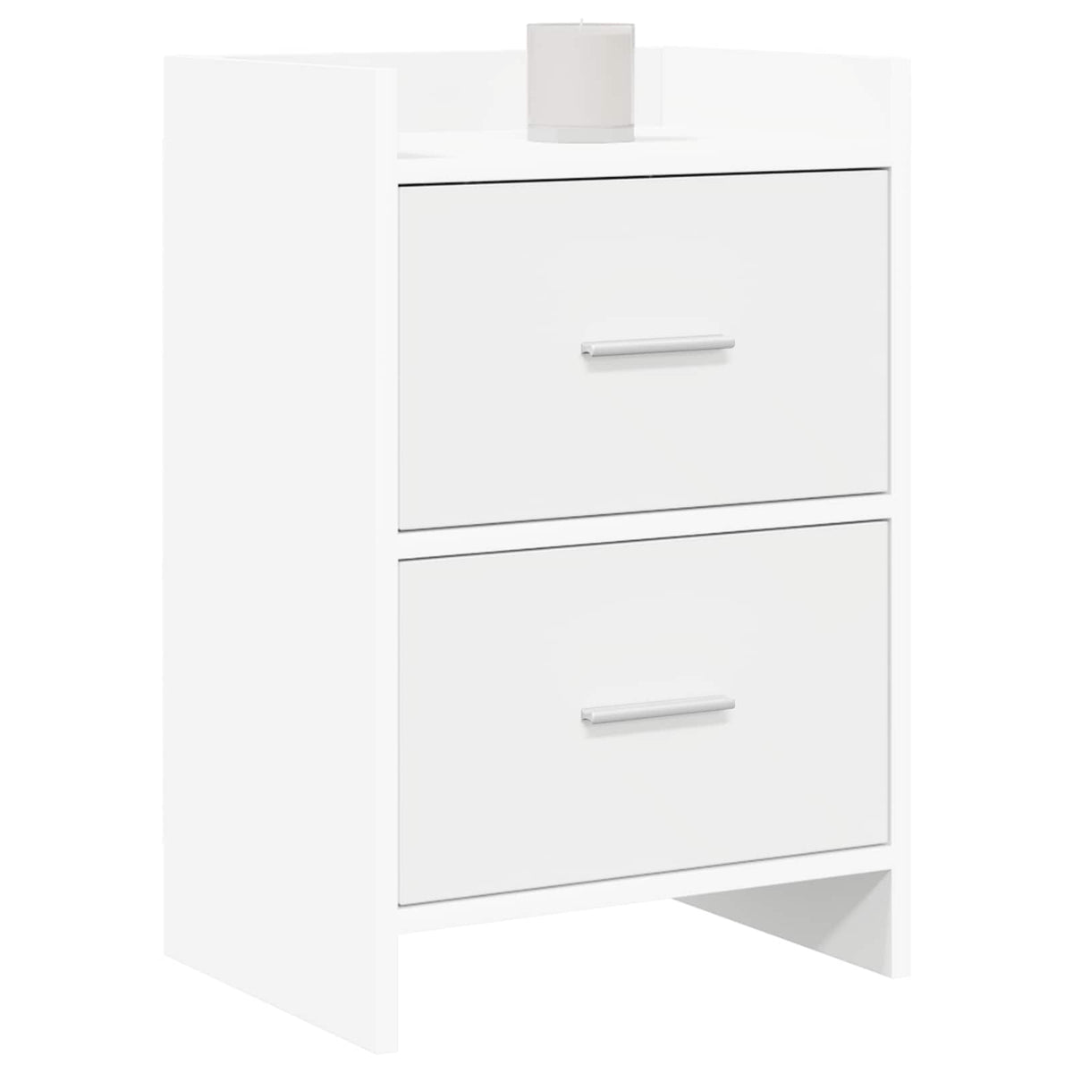 Bedside Tables 2 pcs White 40 x 30 x 60 cm Engineered Wood
