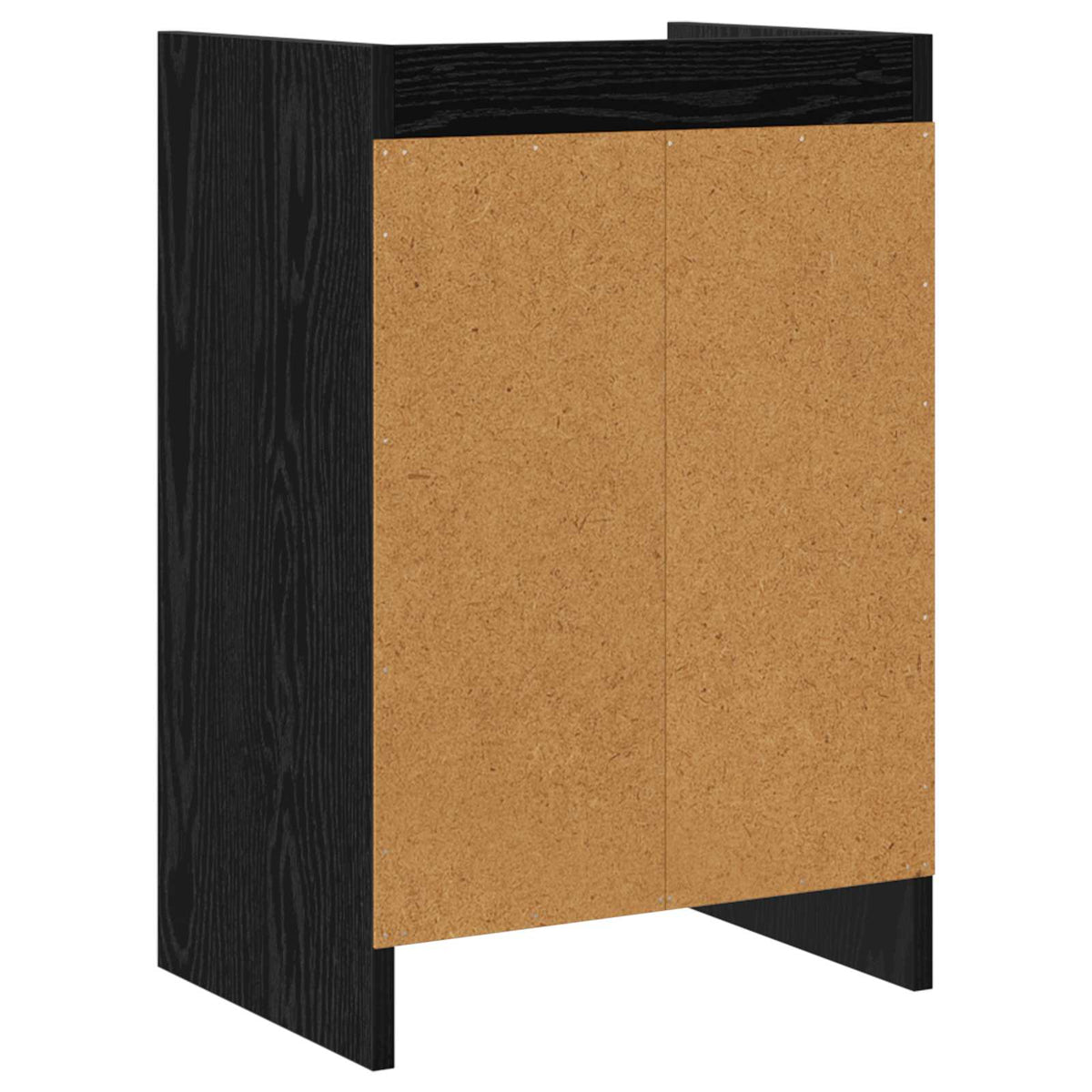 Bedside Tables Black Oak 40 x 30 x 60 cm Engineered Wood