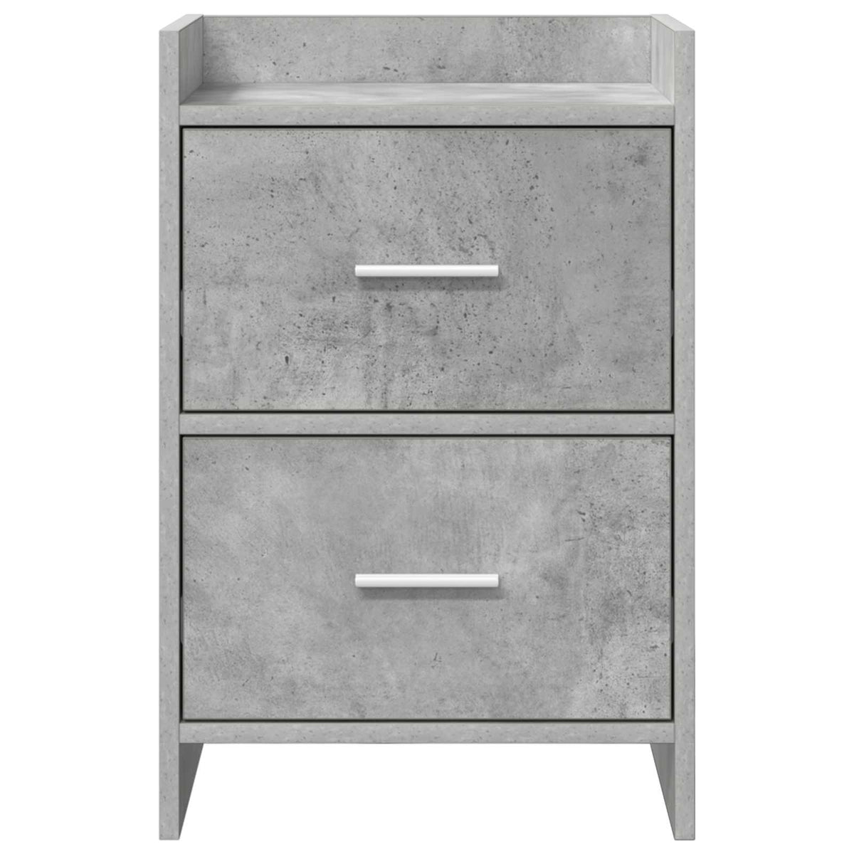 Bedside Tables 2 pcs Concrete Grey 40 x 30 x 60 cm