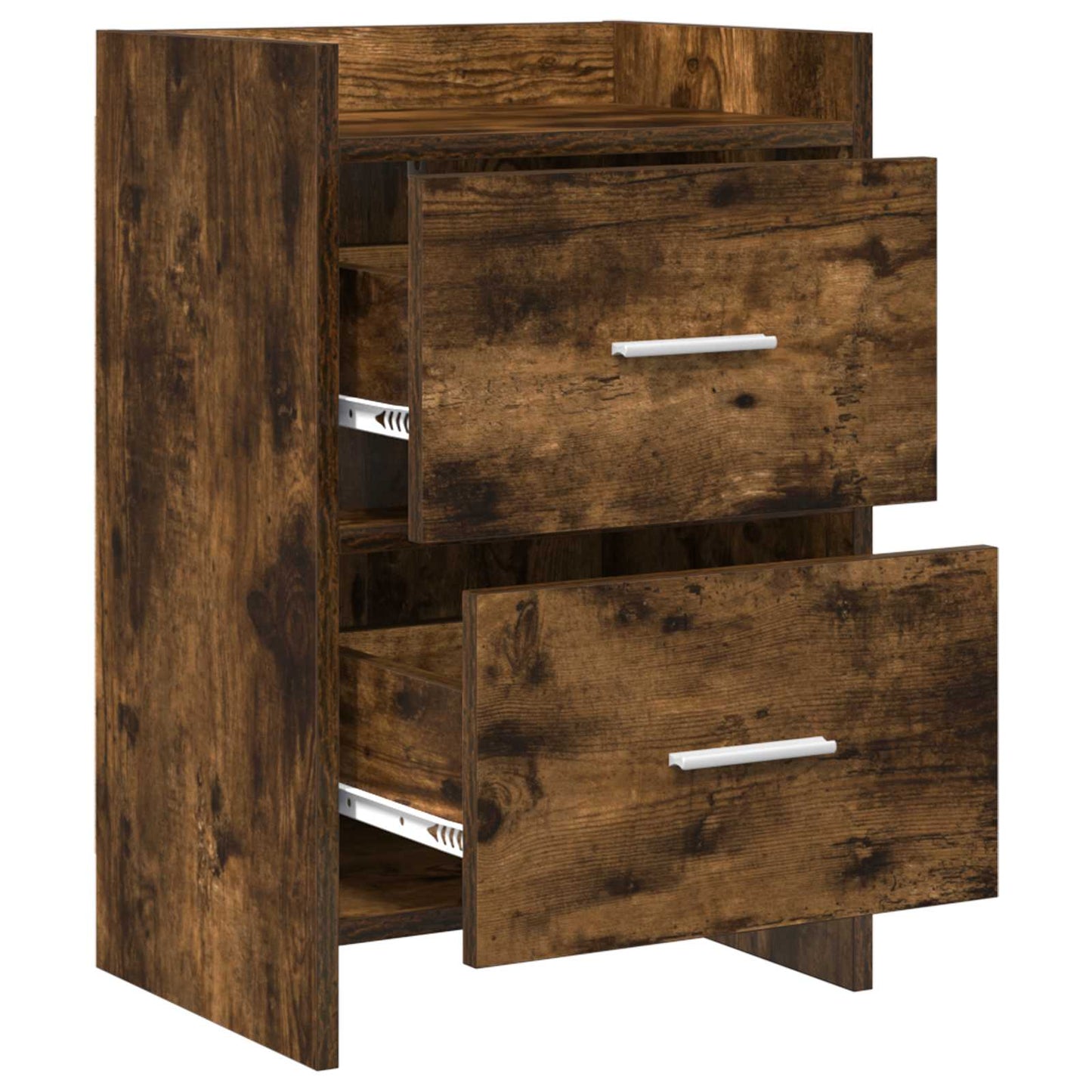 Bedside Tables 2 pcs Smoked Oak 40 x 30 x 60 cm Engineered Wood