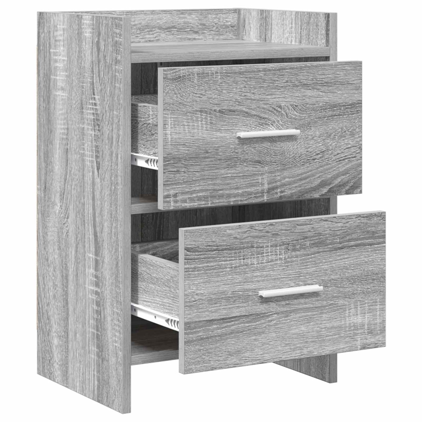 Bedside Tables 2 pcs Grey Sonoma 40 x 30 x 60 cm