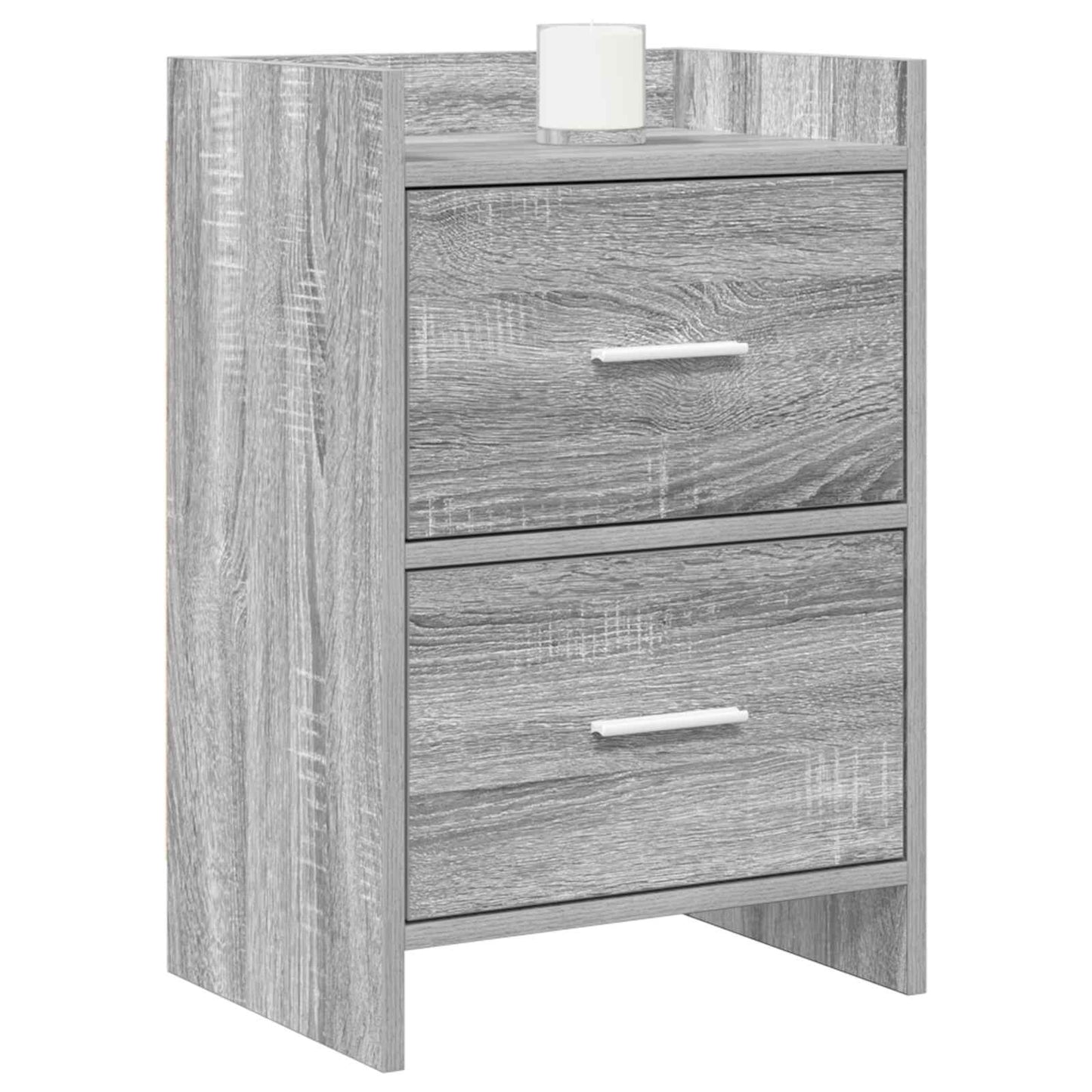 Bedside Tables 2 pcs Grey Sonoma 40 x 30 x 60 cm