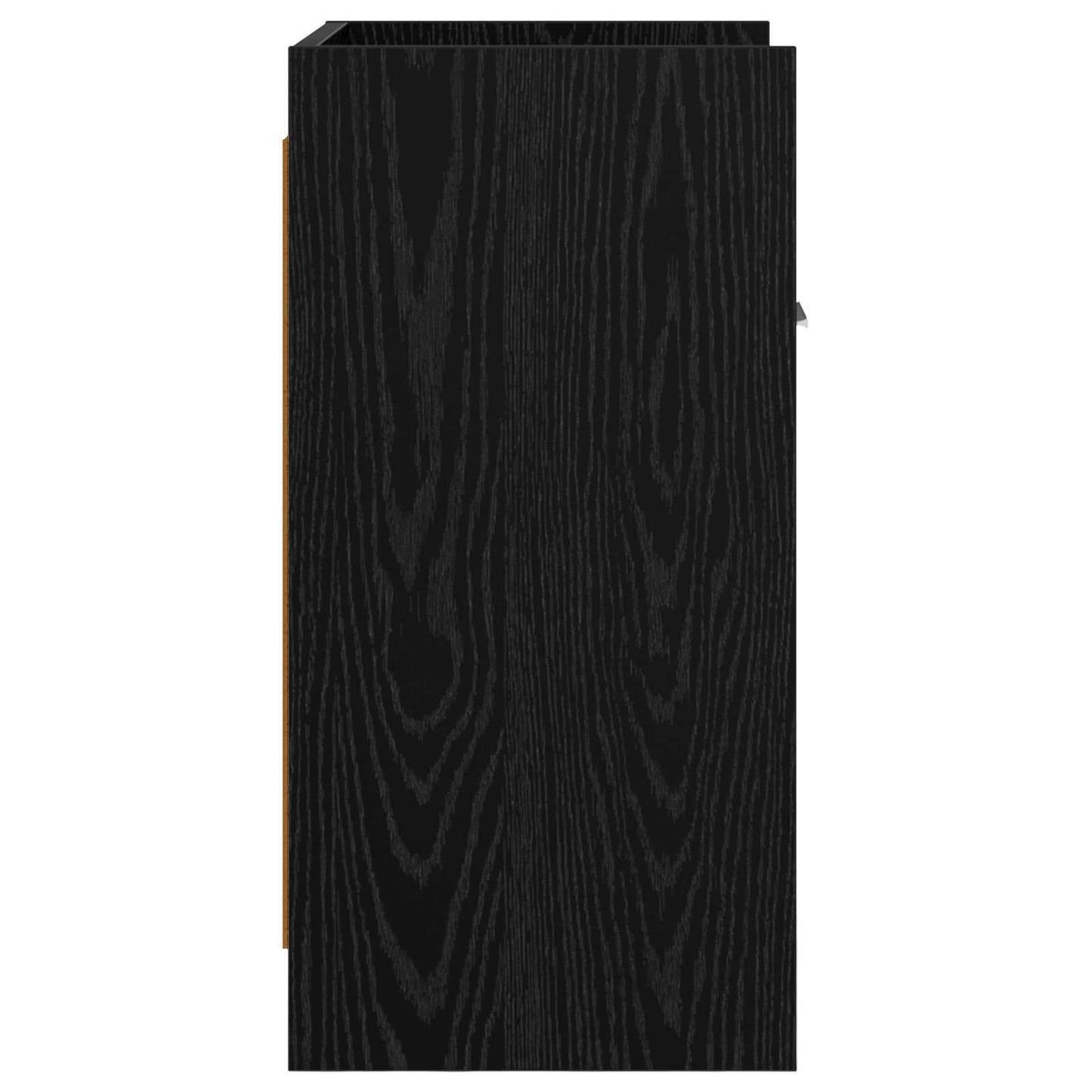 Bedside Tables 2 pcs Black Oak 40 x 30 x 60 cm Engineered Wood