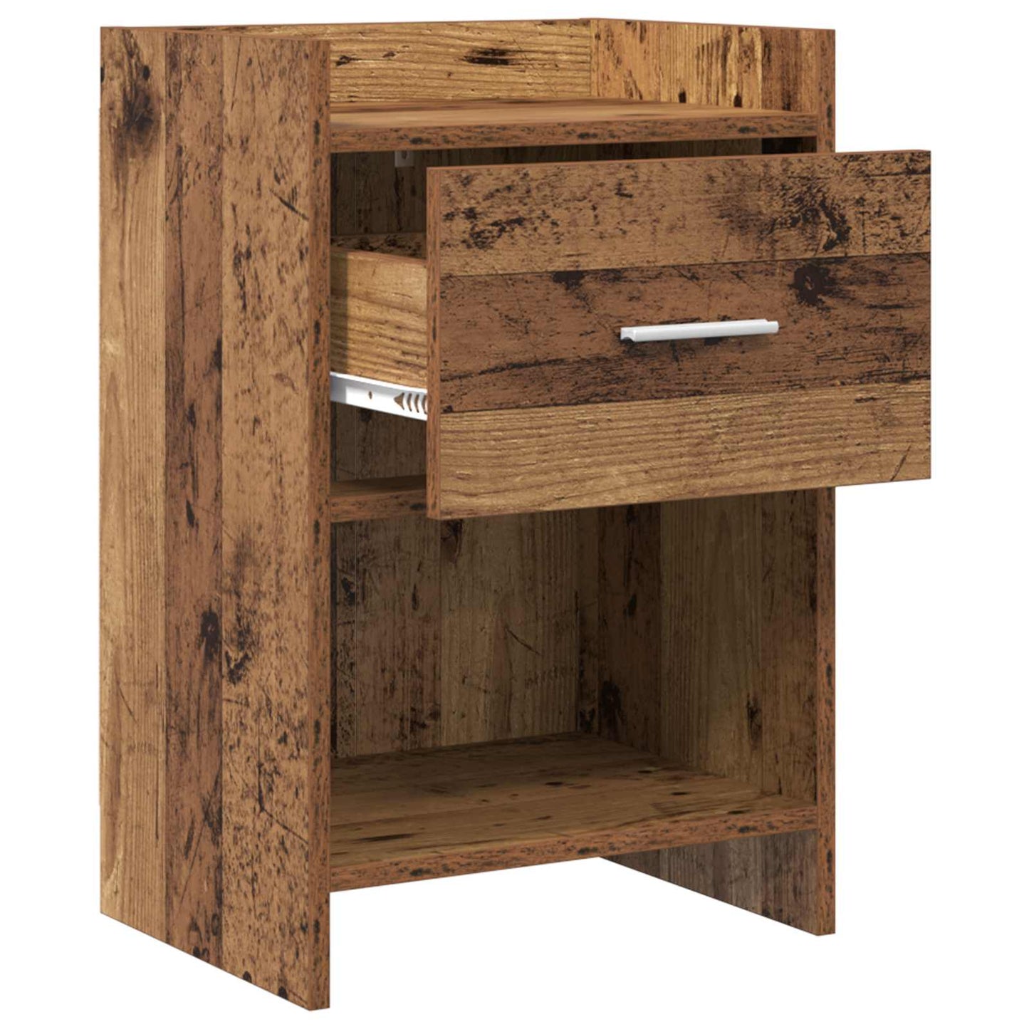 Bedside Tables Old Wood 40 x 30 x 60 cm Engineered Wood