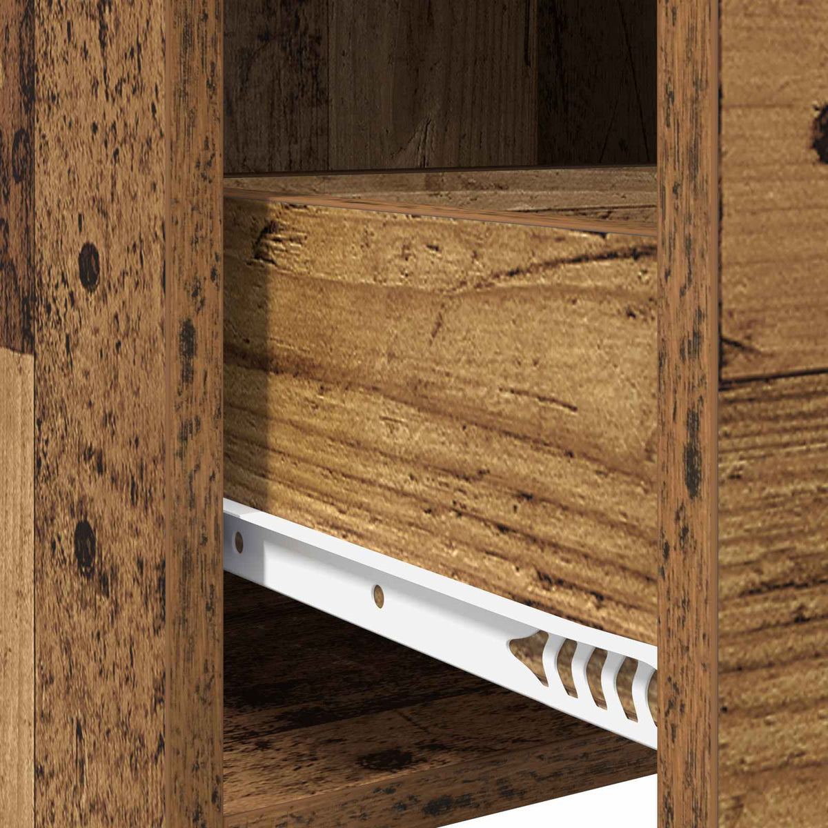 Bedside Tables 2 pcs Old Wood 40 x 30 x 60 cm Engineered Wood