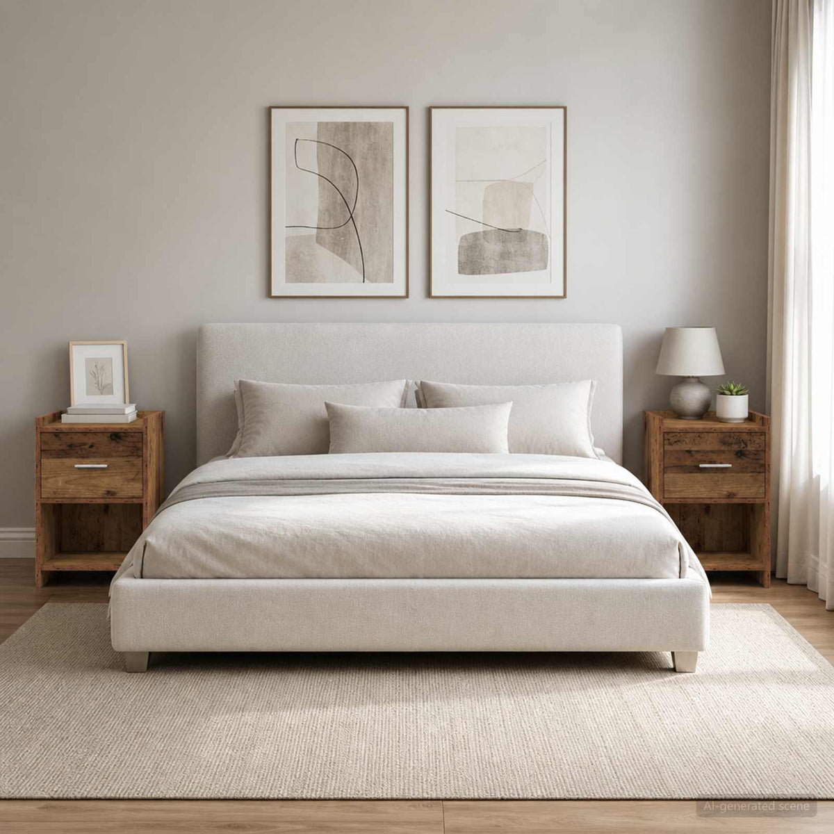 Bedside Tables 2 pcs Old Wood 40 x 30 x 60 cm Engineered Wood