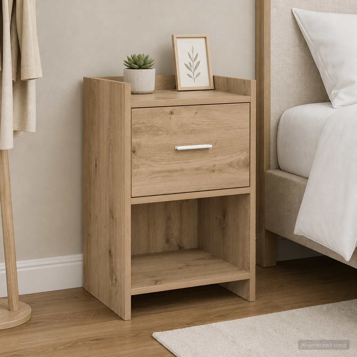 Bedside Tables 2 pcs Artisan Oak 40 x 30 x 60 cm