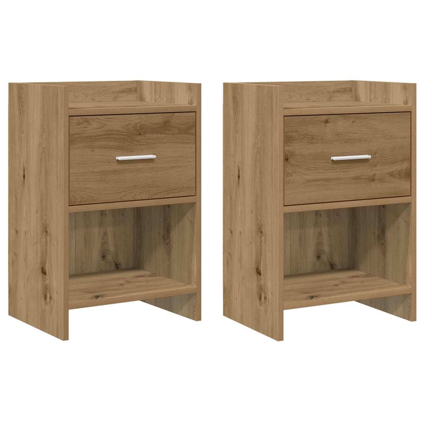 Bedside Tables 2 pcs Artisan Oak 40 x 30 x 60 cm