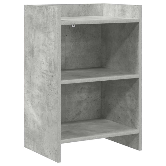 Bedside Tables Concrete Grey 40 x 30 x 60 cm Engineered Wood