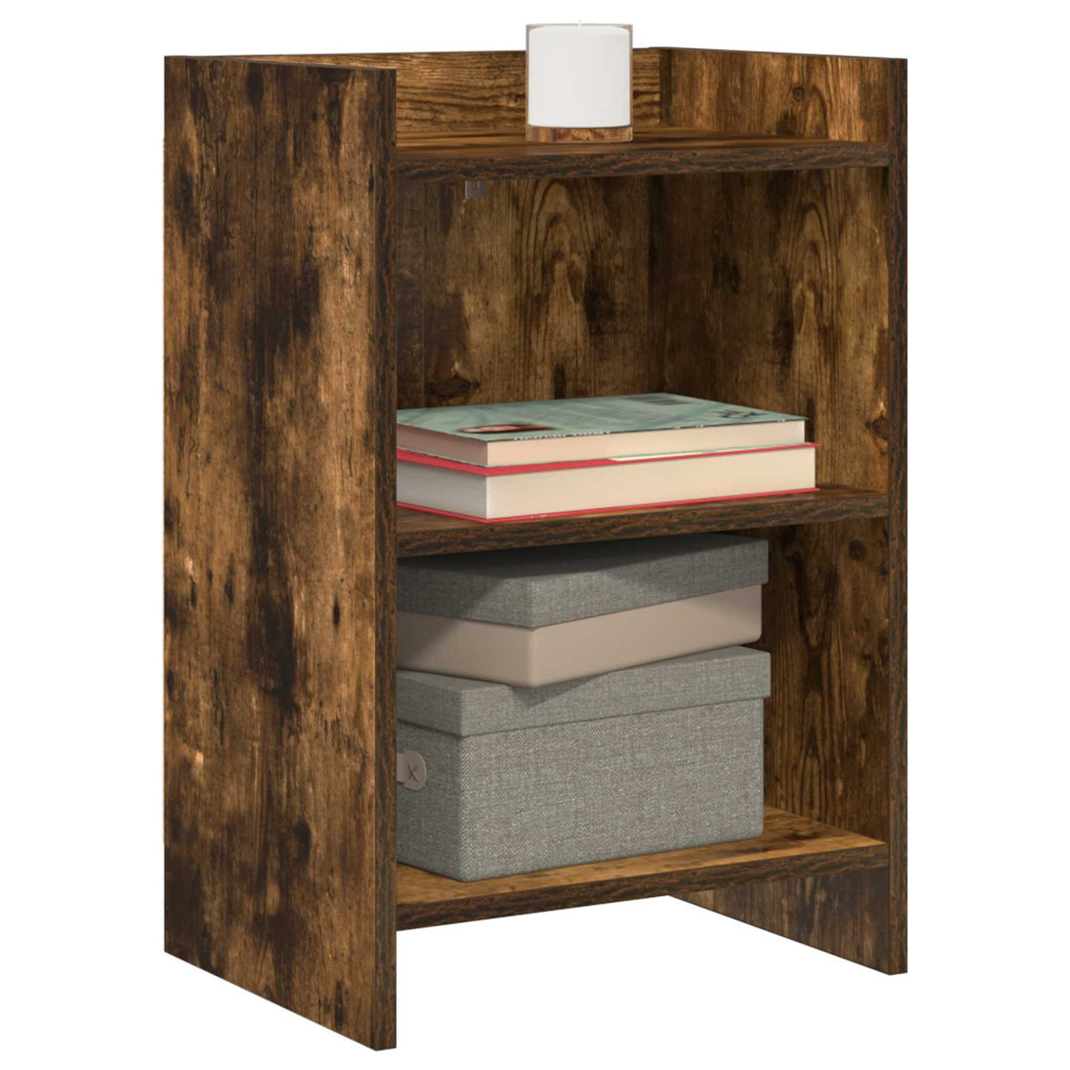 Bedside Tables Smoked Oak 40 x 30 x 60 cm Engineered Wood