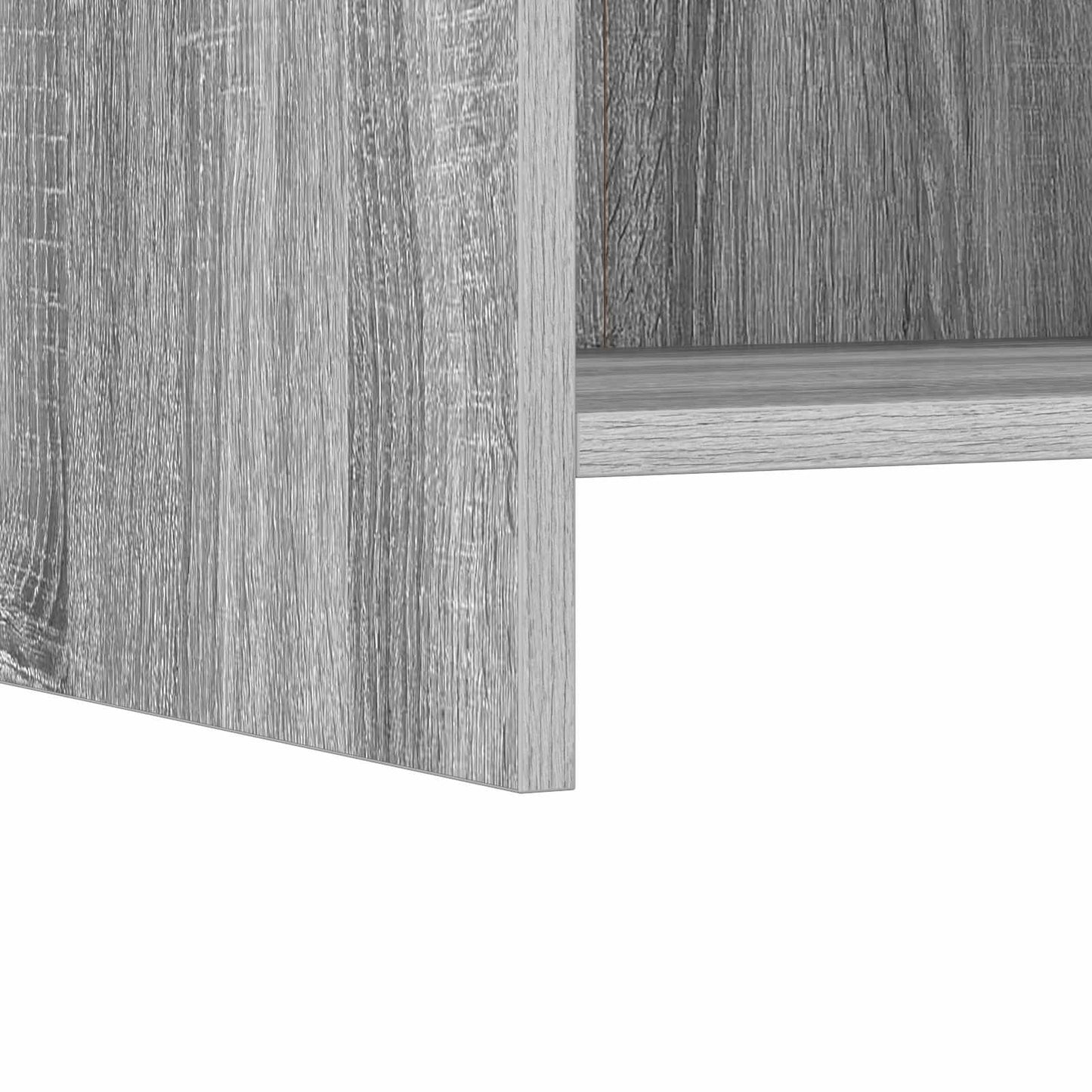 Bedside Tables Grey Sonoma 40 x 30 x 60 cm Engineered Wood