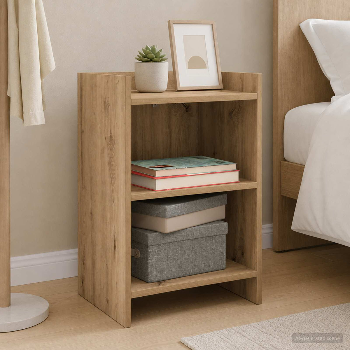 Bedside Tables 2 pcs Artisan Oak 40 x 30 x 60 cm