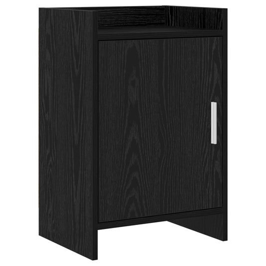 Bedside Tables Black Oak 40 x 30 x 60 cm Engineered Wood