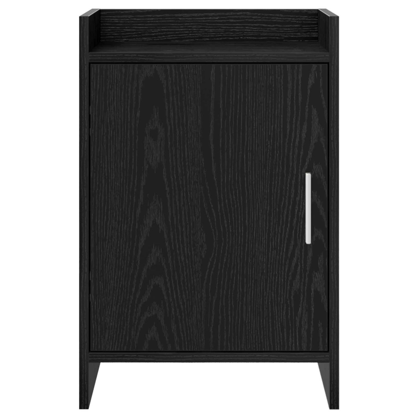 Bedside Tables 2 pcs Black Oak 40 x 30 x 60 cm Engineered Wood