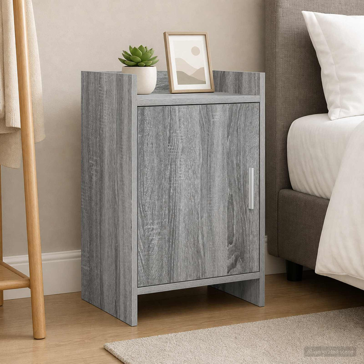 Bedside Tables 2 pcs Grey Sonoma 40 x 30 x 60 cm
