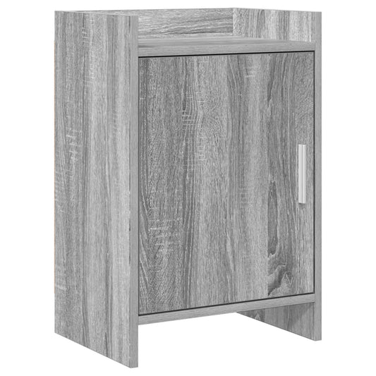 Bedside Tables Grey Sonoma 40 x 30 x 60 cm Engineered Wood
