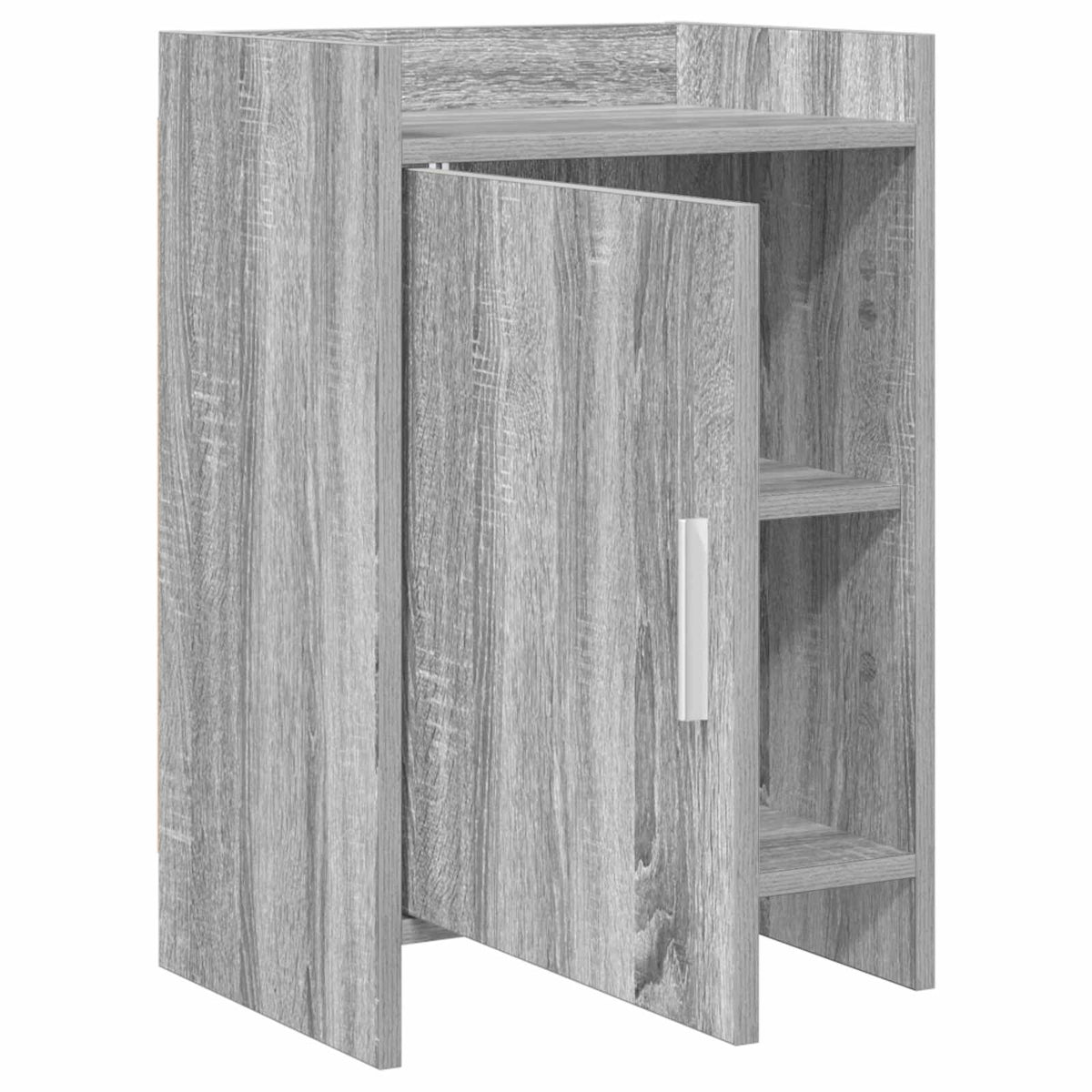 Bedside Tables Grey Sonoma 40 x 30 x 60 cm Engineered Wood