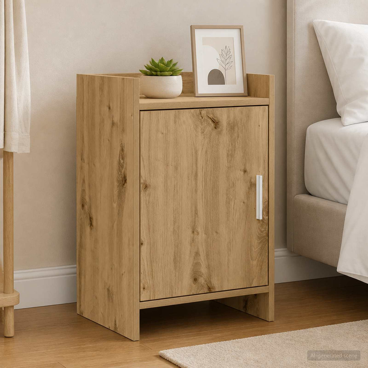 Bedside Tables Artisan Oak 40 x 30 x 60 cm Engineered Wood