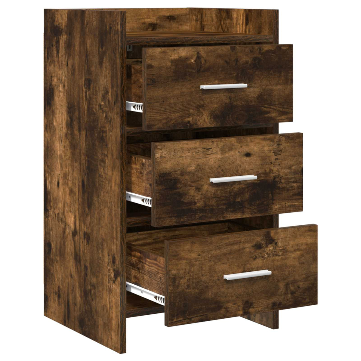 Bedside Tables Smoked Oak 40 x 36 x 70 cm Engineered Wood
