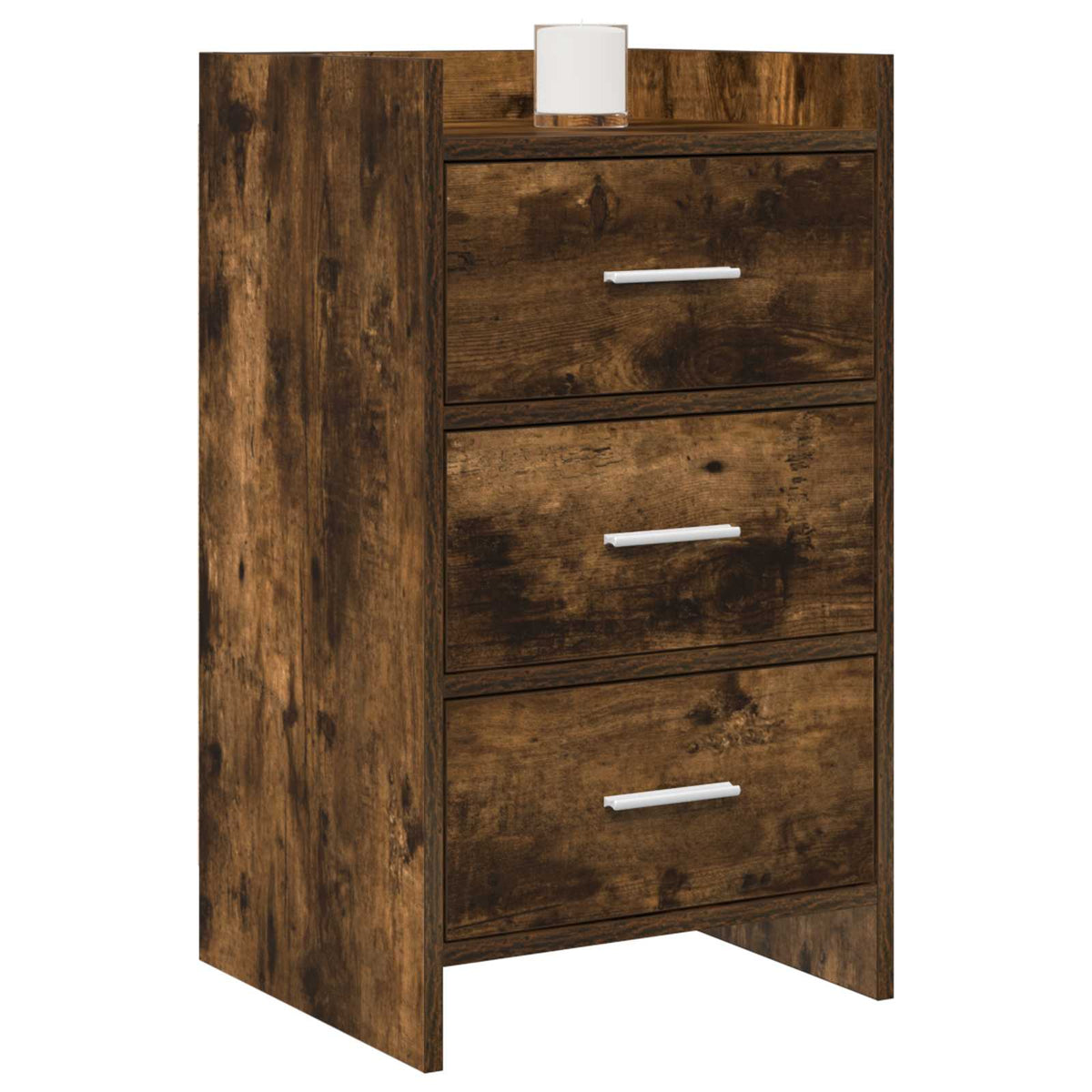Bedside Tables Smoked Oak 40 x 36 x 70 cm Engineered Wood