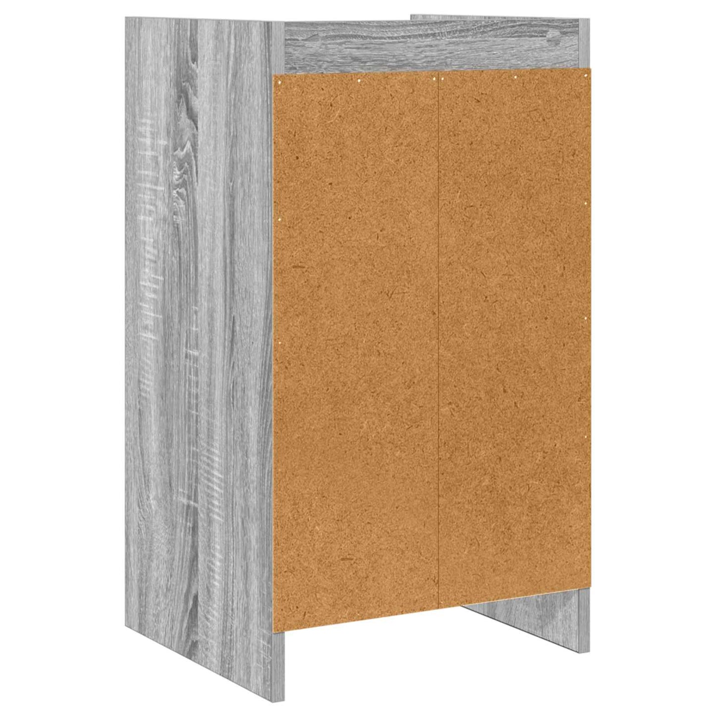 Bedside Tables Grey Sonoma 40 x 36 x 70 cm Engineered Wood