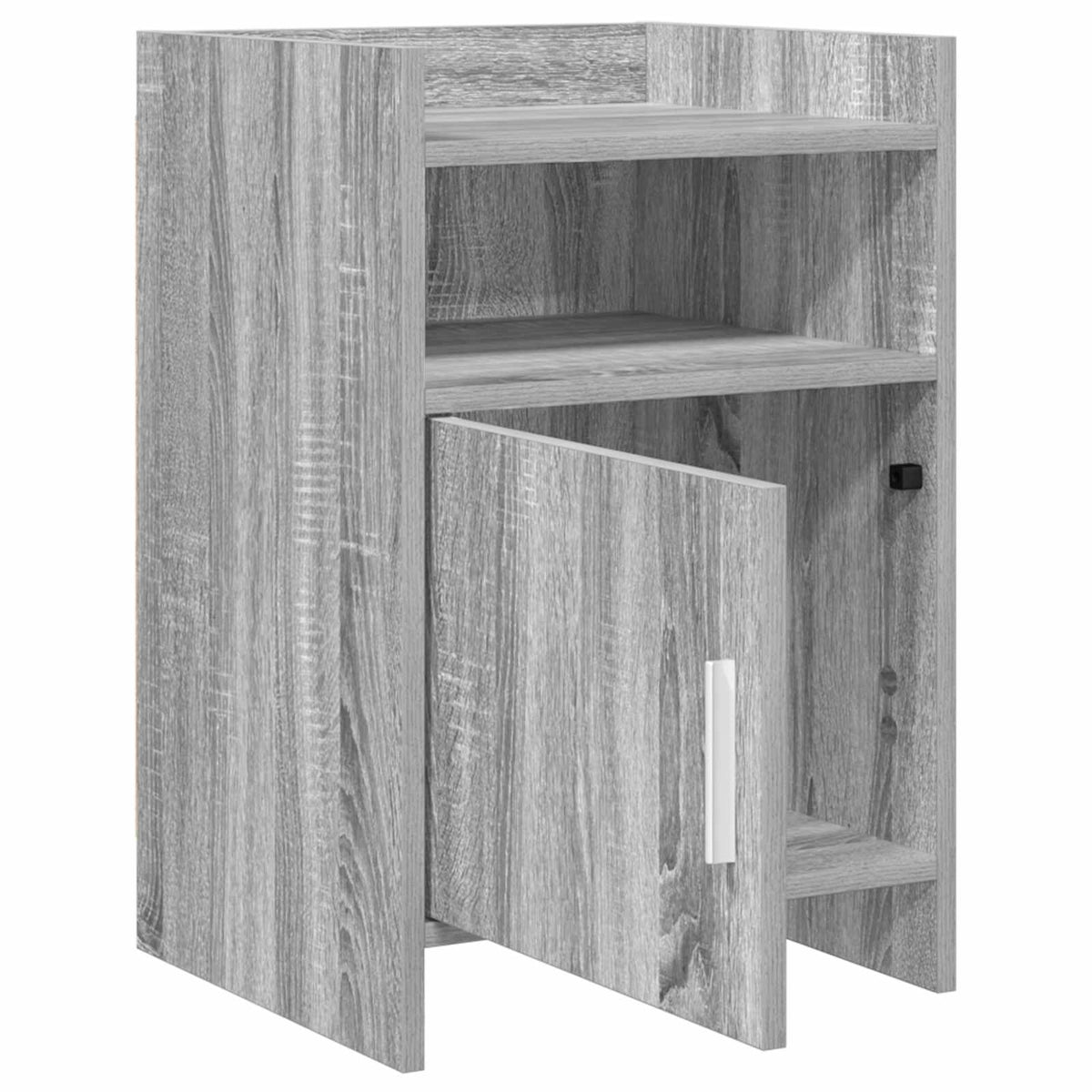 Bedside Tables Grey Sonoma 40 x 36 x 60 cm Engineered Wood