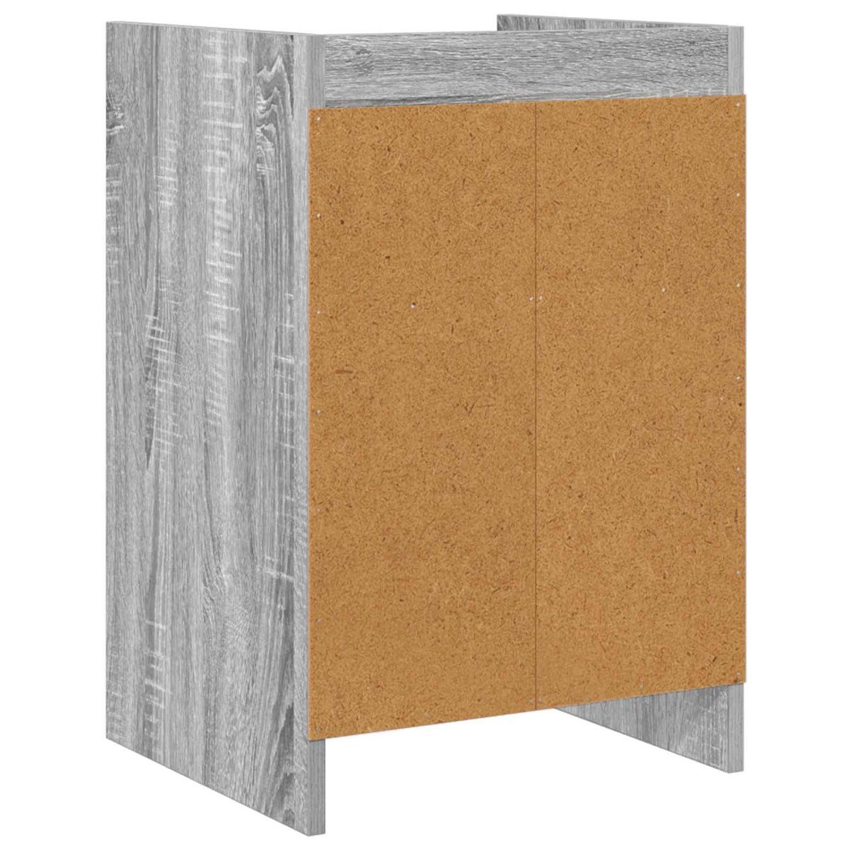 Bedside Tables Grey Sonoma 40 x 36 x 60 cm Engineered Wood