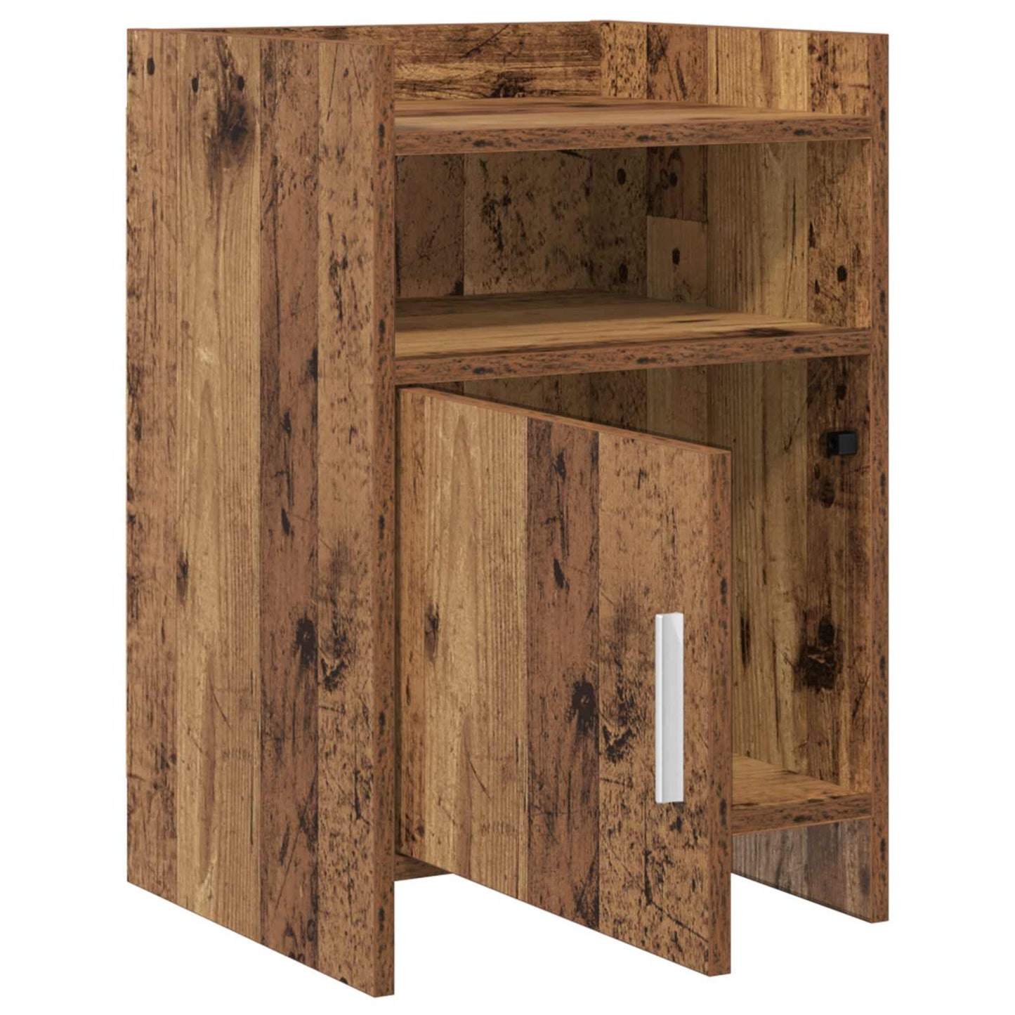 Bedside Tables Old Wood 40 x 36 x 60 cm Engineered Wood