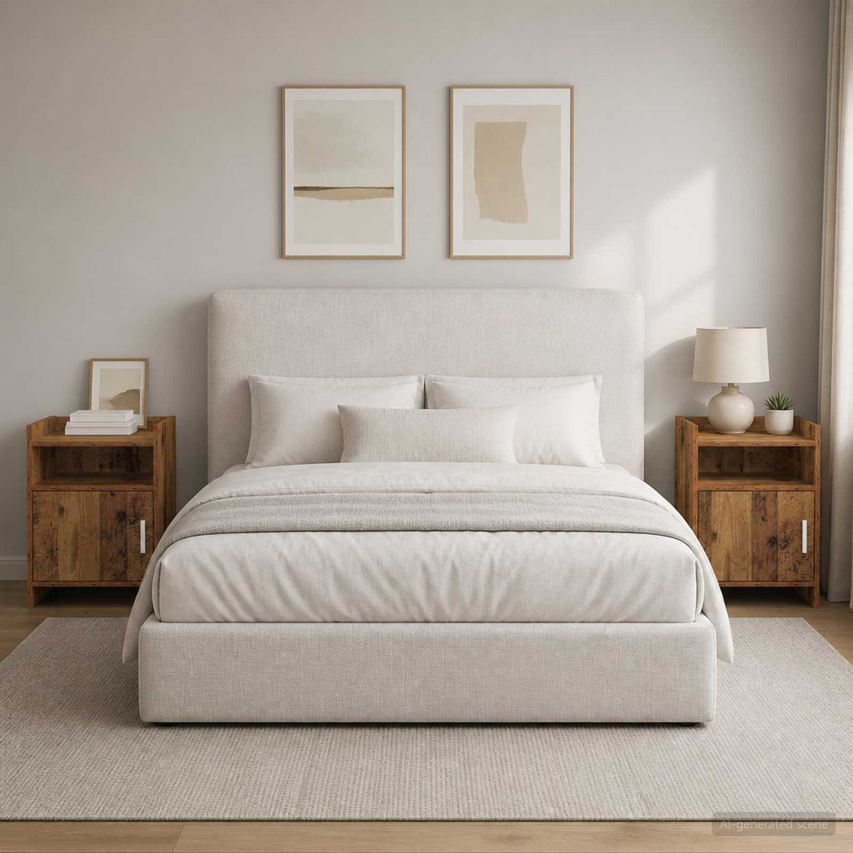 Bedside Tables 2 pcs Old Wood 40 x 36 x 60 cm Engineered Wood