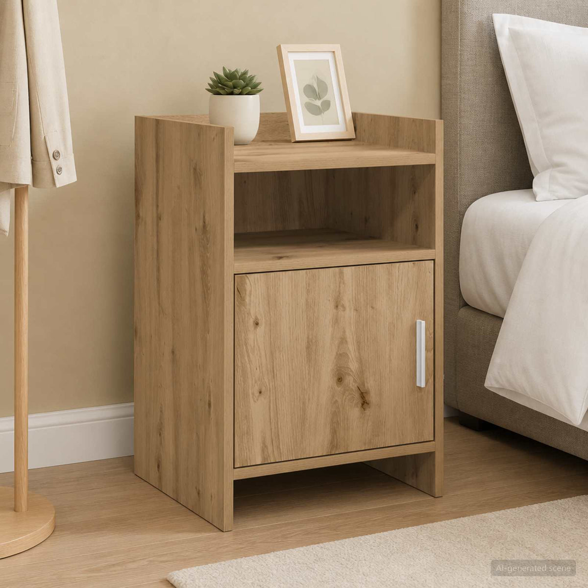 Bedside Tables 2 pcs Artisan Oak 40 x 36 x 60 cm