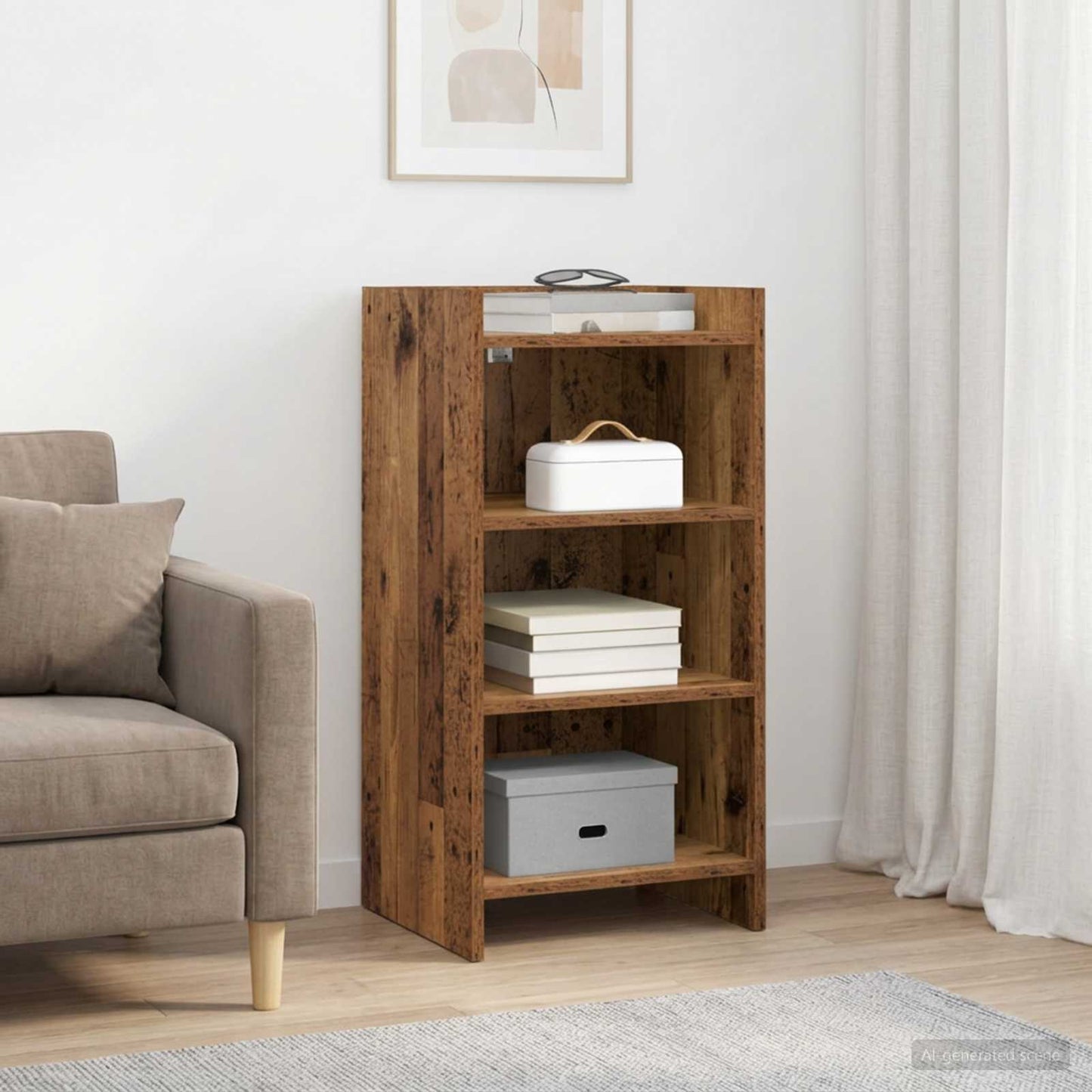 Sideboard Old Wood 40 x 36 x 80 cm Engineered Wood