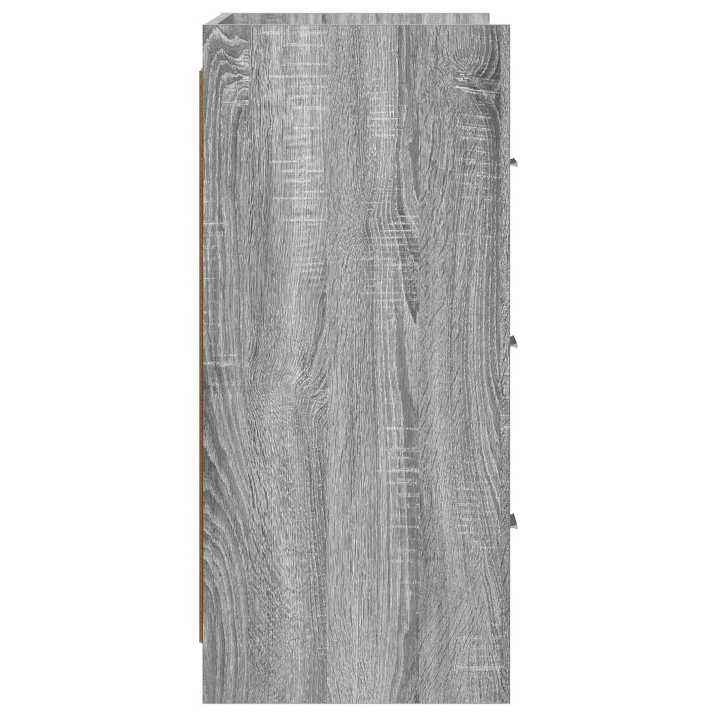 Sideboard Grey Sonoma 75 x 33 x 80 cm Engineered Wood