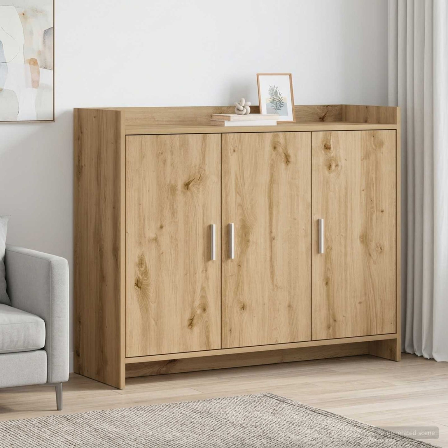 Sideboard Artisan Oak 98.5 x 33 x 80 cm Engineered Wood