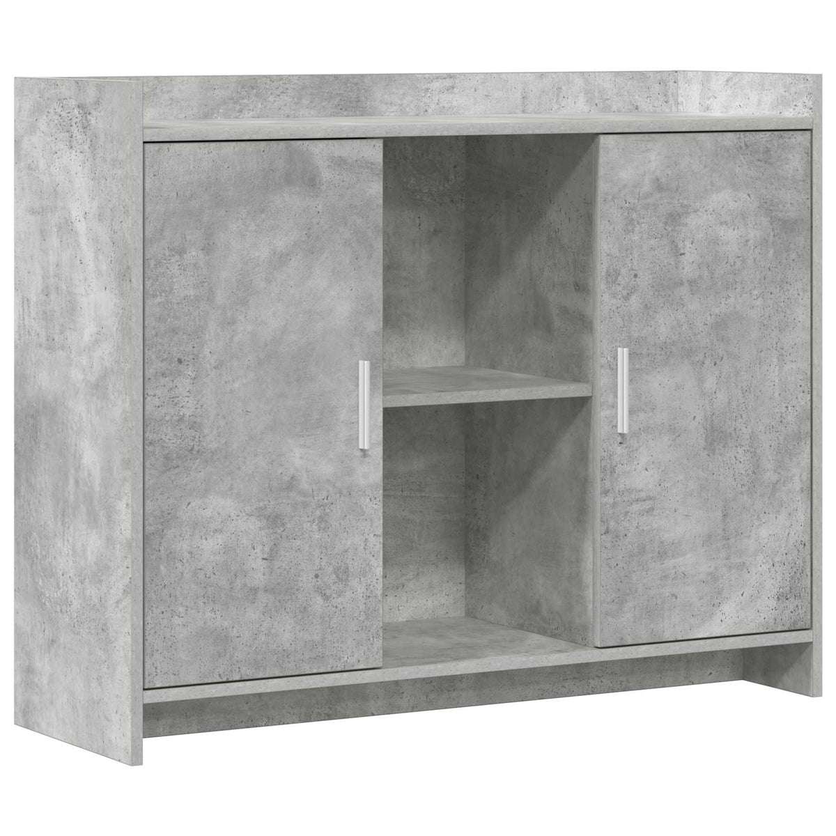 Sideboard Concrete Grey 98.5 x 33 x 80 cm Engineered Wood