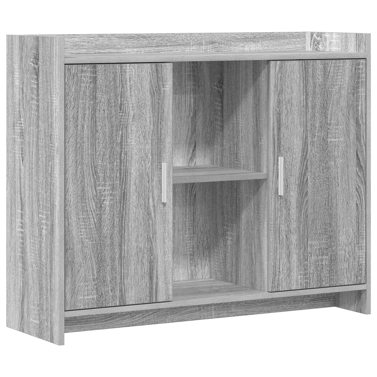 Sideboard Grey Sonoma 98.5 x 33 x 80 cm Engineered Wood