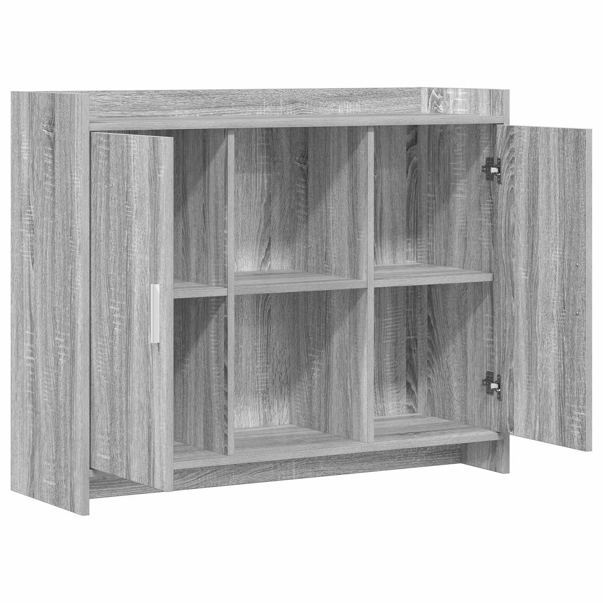 Sideboard Grey Sonoma 98.5 x 33 x 80 cm Engineered Wood