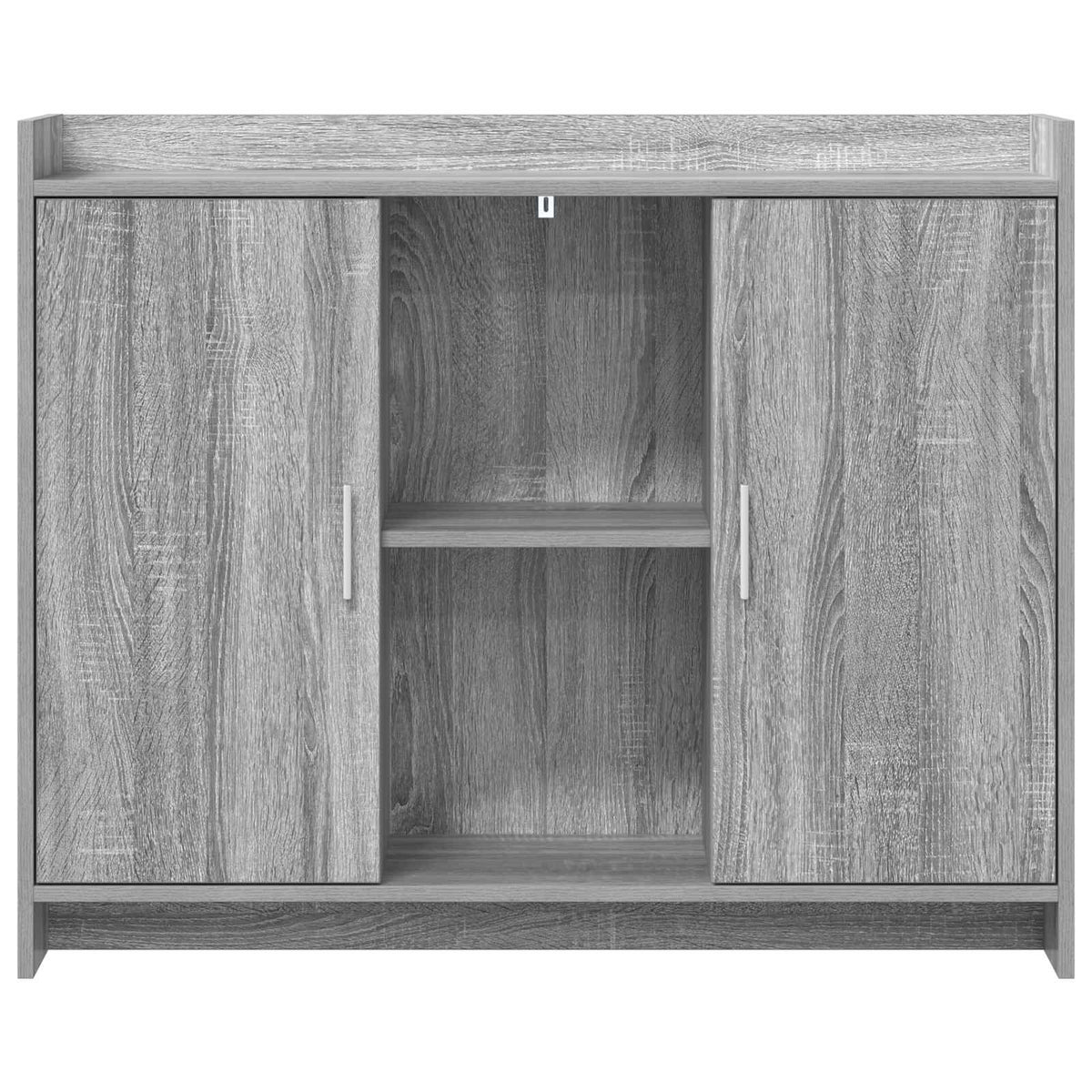 Sideboard Grey Sonoma 98.5 x 33 x 80 cm Engineered Wood