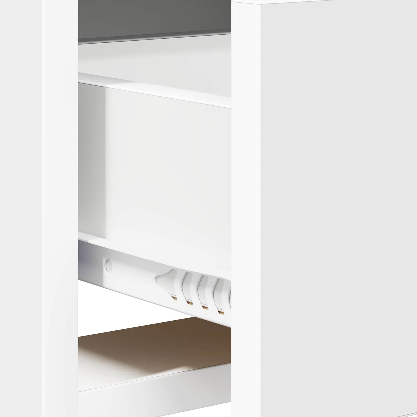 TV Cabinet 71.5 x 33 x 47 cm White Engineered Wood