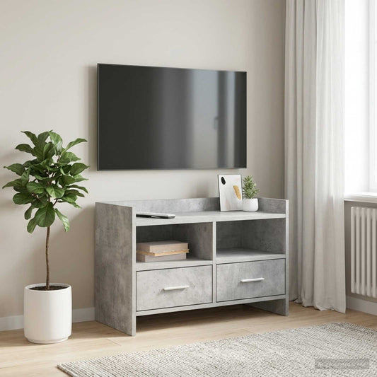 TV Cabinet 71.5 x 33 x 47 cm Concrete Grey Engineered Wood