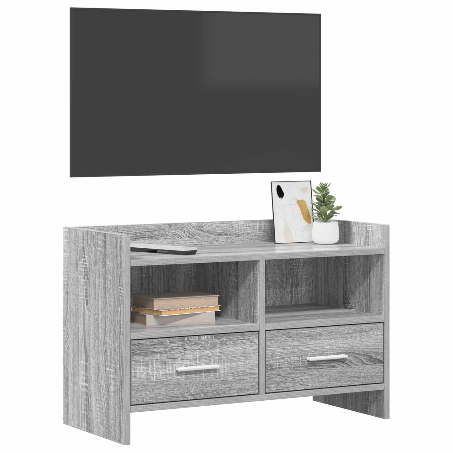 TV Cabinet 71.5 x 33 x 47 cm Grey Sonoma Engineered Wood
