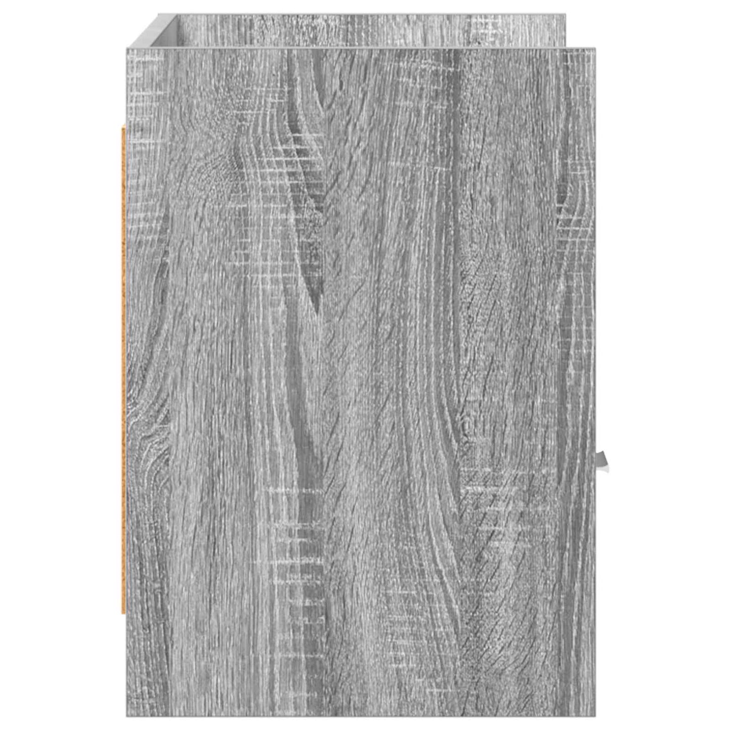 TV Cabinet 71.5 x 33 x 47 cm Grey Sonoma Engineered Wood