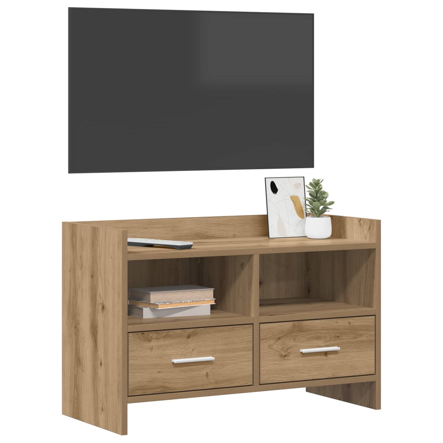 TV Cabinet 71.5 x 33 x 47 cm Artisan Oak Engineered Wood