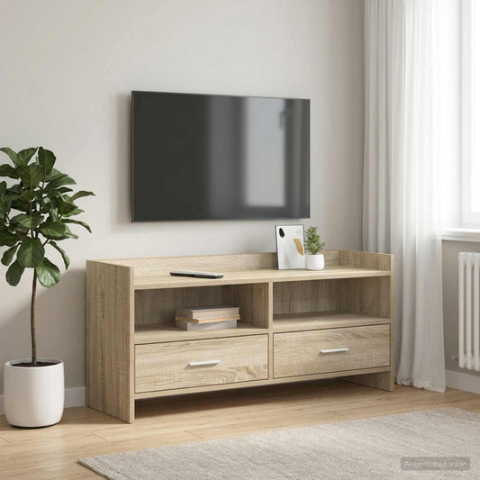 TV Cabinet 100 x 33 x 47 cm Sonoma Oak Engineered Wood