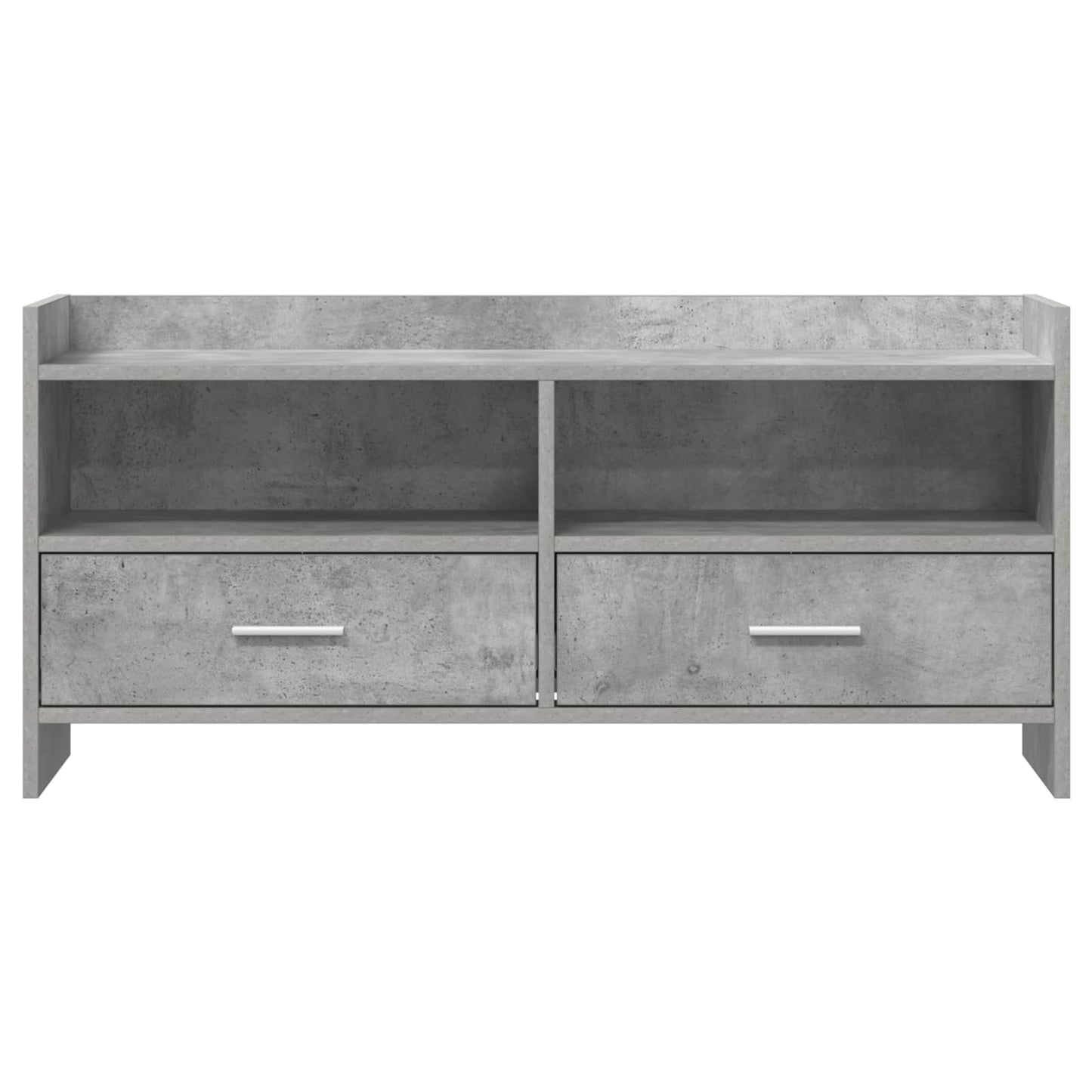 TV Cabinet 100 x 33 x 47 cm Concrete Grey Engineered Wood