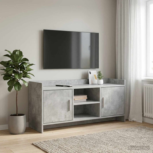 TV Cabinet 102 x 33 x 47 cm Concrete Grey Engineered Wood