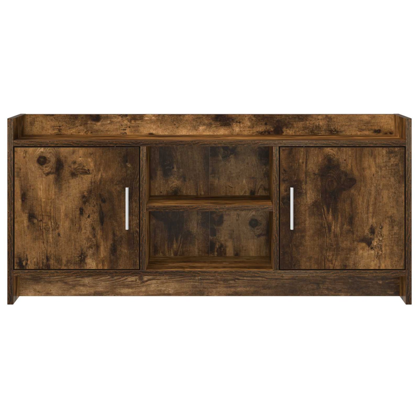 TV Cabinet 102 x 33 x 47 cm Smoked Oak Engineered Wood