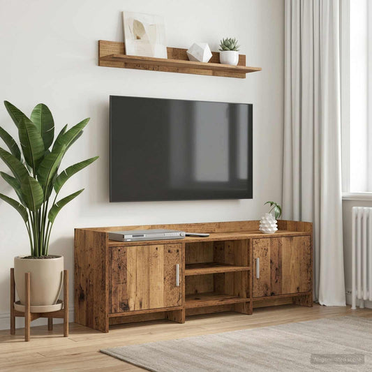 TV Cabinet 130 x 33 x 47 cm Old Wood Engineered Wood