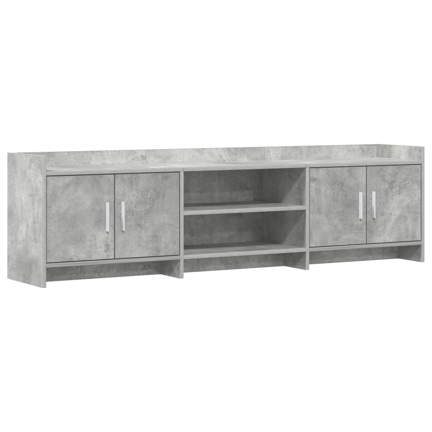 TV Cabinet 168 x 33 x 47 cm Concrete Grey Engineered Wood